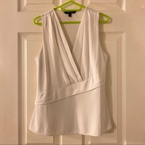 Banana republic asymmetrical dressy tank